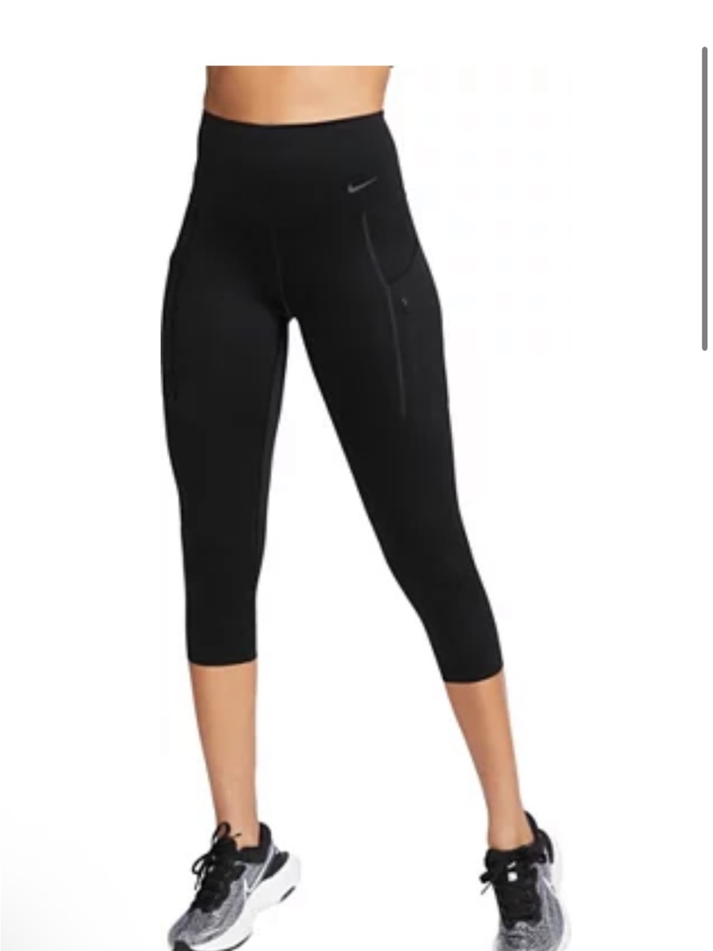 Nike Women's Go Firm-Support High-Waisted Cropped Leggings